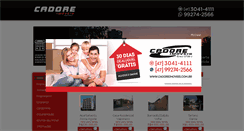 Desktop Screenshot of cadoreimoveis.com.br